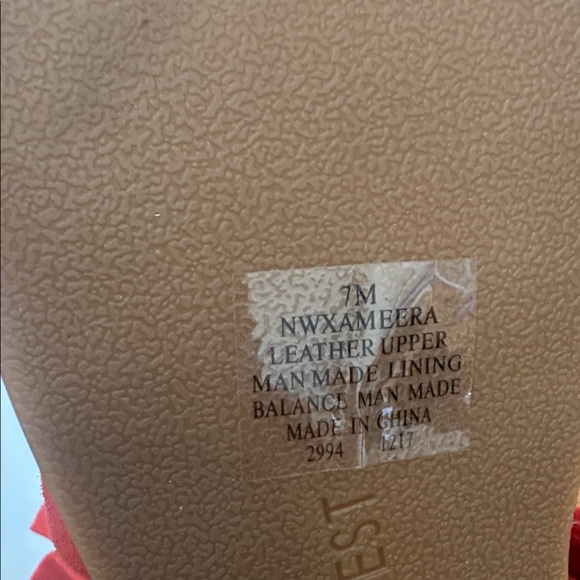 Nine West suede tie up sandals - Picture 5 of 5